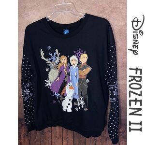 FROZEN II (2019) Official Women's LED Light Up Holiday Sweatshirt Size XXL-NWOT